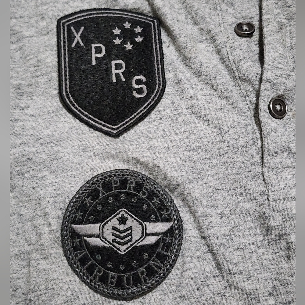 Express Gray Graphic Tee - Picture 3 of 8